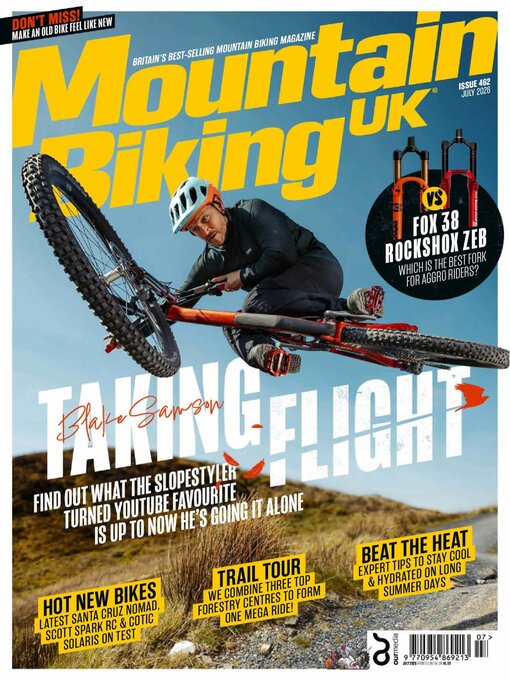 Cover image for Mountain Biking UK